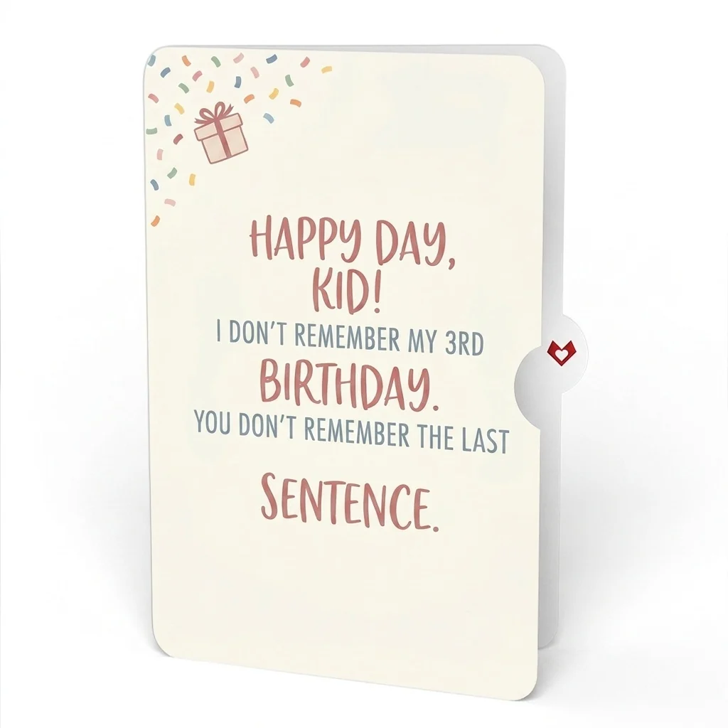 Lovepop Sprinkles Birthday Cake Pop-Up Card and Last Sentence Sentiment Set for Kid Candle - Image 4