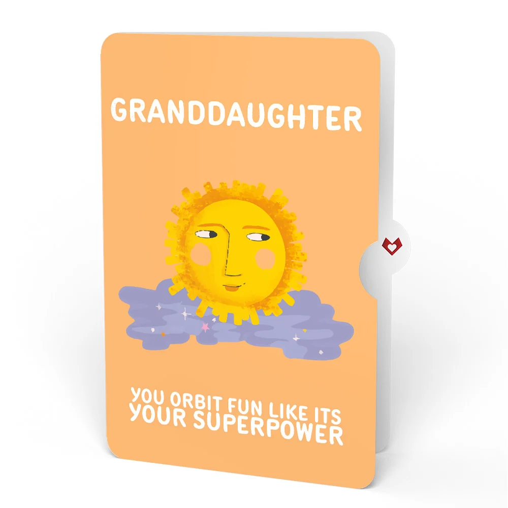 Lovepop Another Trip Around the Sun Birthday Light-Up Pop-Up Card and Sentiment Set for Granddaughter - Image 4