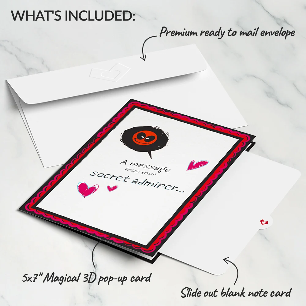 Lovepop Marvel’s Deadpool Secret Admirer Valentine’s Day Pop-Up Card - Image 6