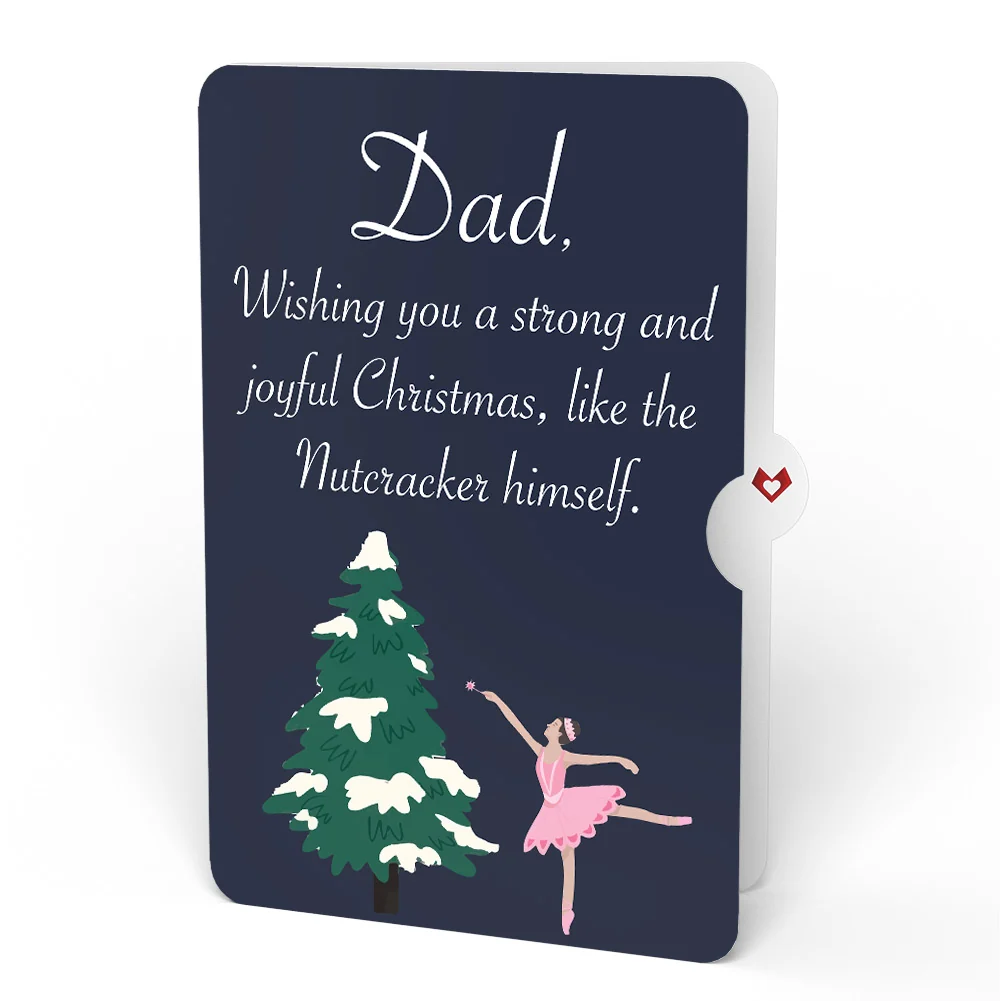 Lovepop The Nutcracker Christmas Magic Music and Lights Pop-Up Card and Sentiment Set for Dad - Image 4