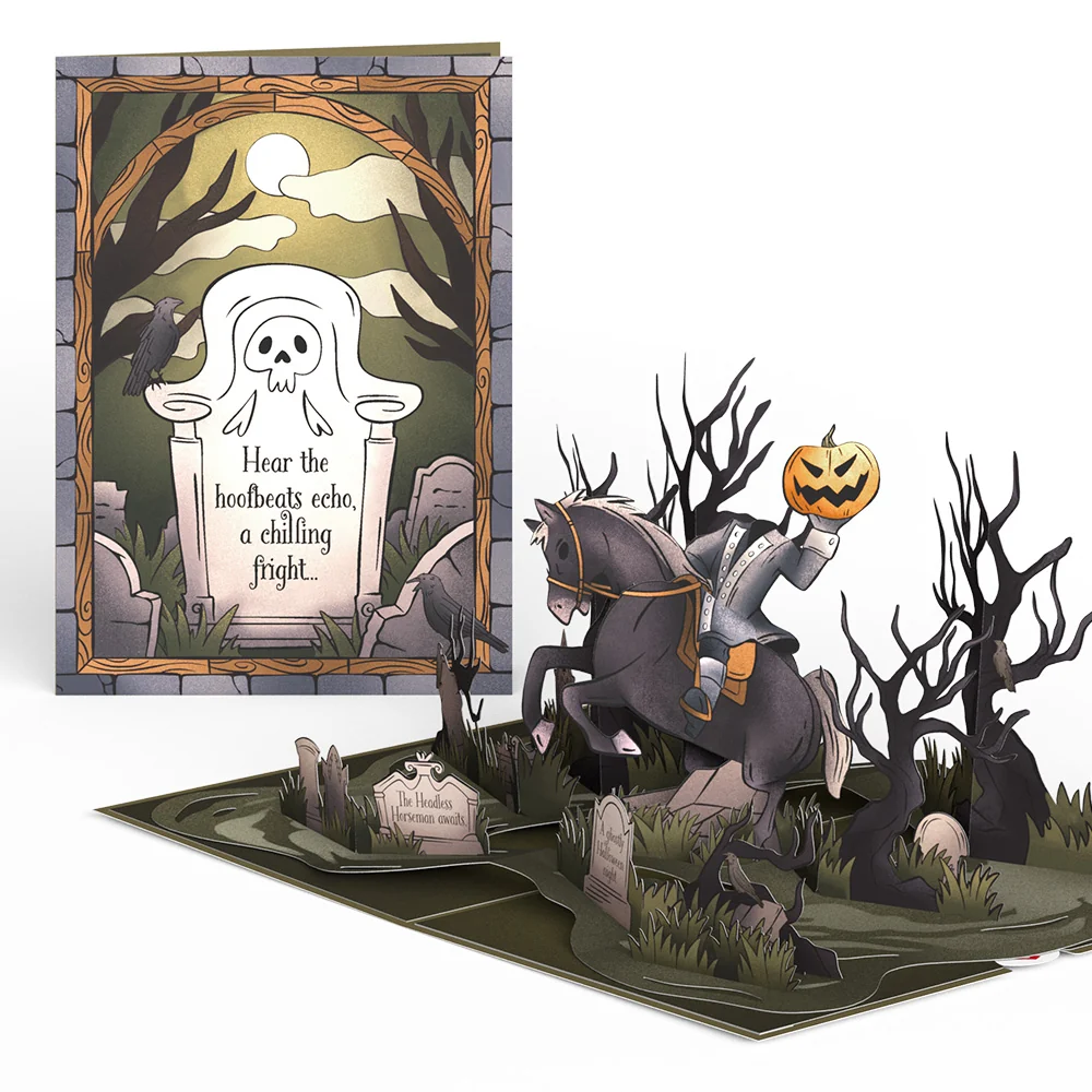 Lovepop Headless Horseman Halloween Pop-Up Card