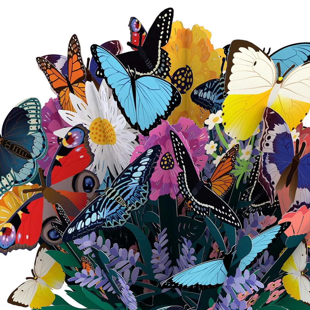 Lovepop Butterfly Bouquet Pot - Image 2