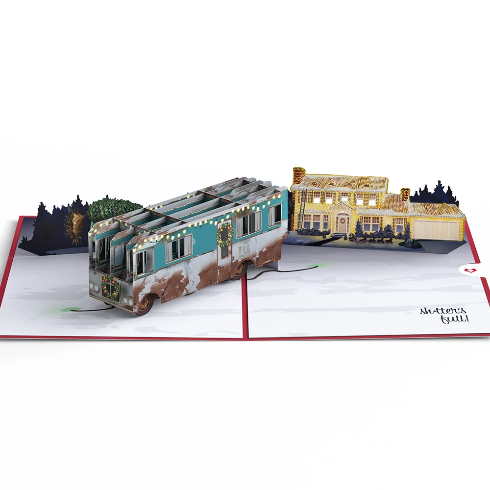 Lovepop National Lampoon's Christmas Vacation Sh*tter's Full Pop-Up Card - Image 4