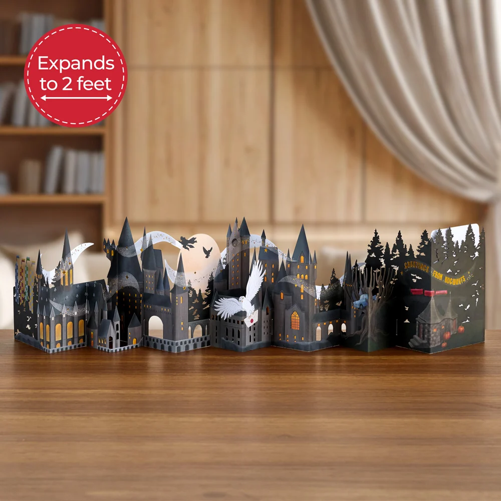 Lovepop Harry Potter Greetings from Hogwarts Loooooong Card (Expands to 2 feet)