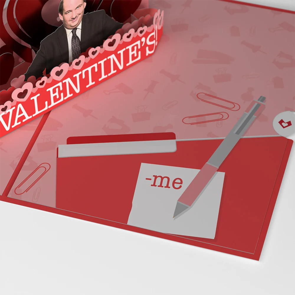Lovepop The Office Kevin Valentine Pop-Up Card - Image 7