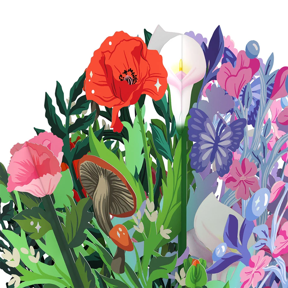 Lovepop Wicked You Are Wickedly Wonderful Suncatcher Card & Pop-Up Bouquet Bundle - Image 6