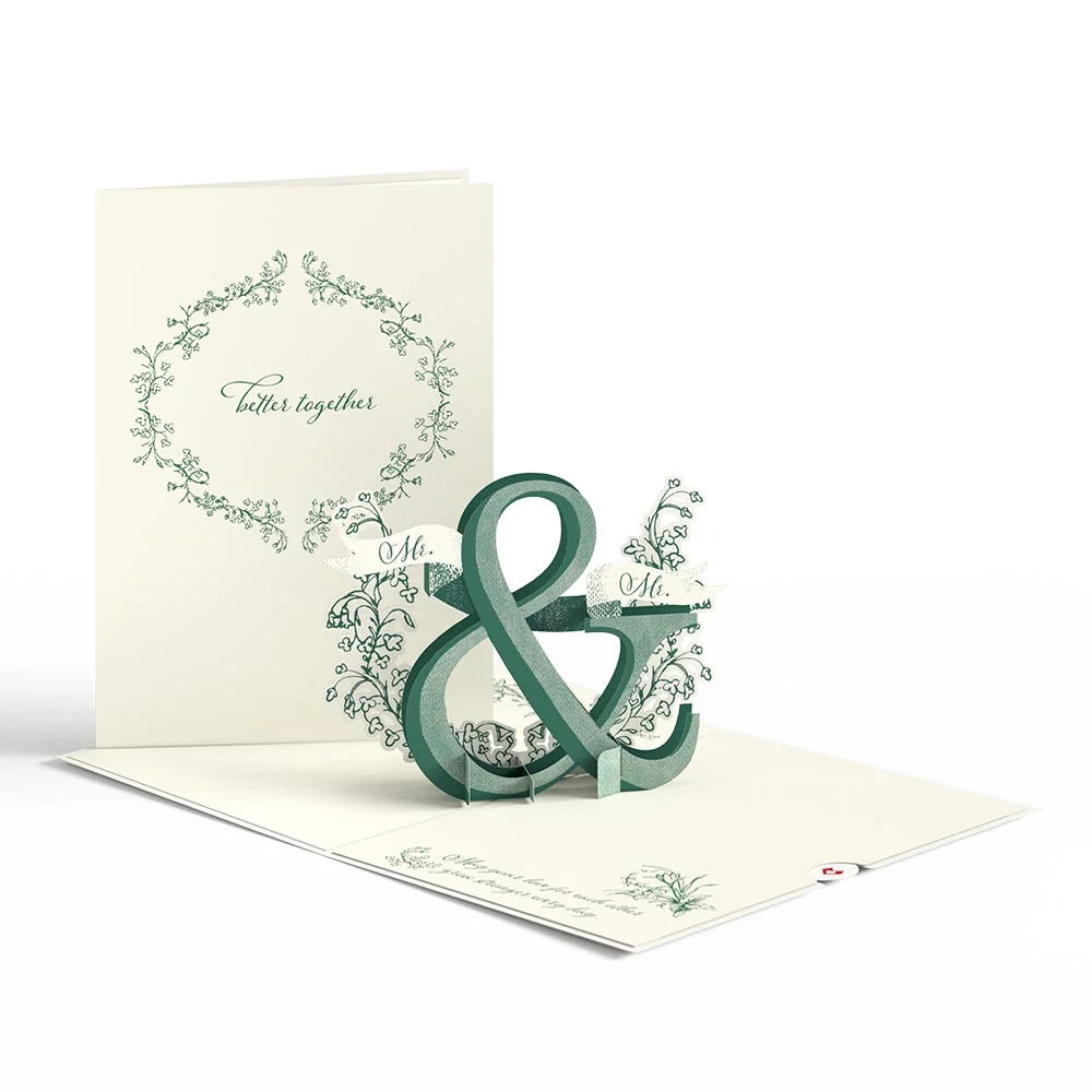 Lovepop Better Together Mr. & Mr. Wedding Pop-Up Card