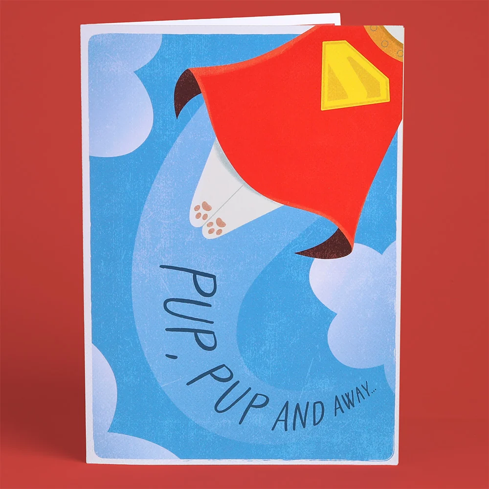 Lovepop Superman Krypto 'Paw-tastic Day' Plushpop Card - Image 5