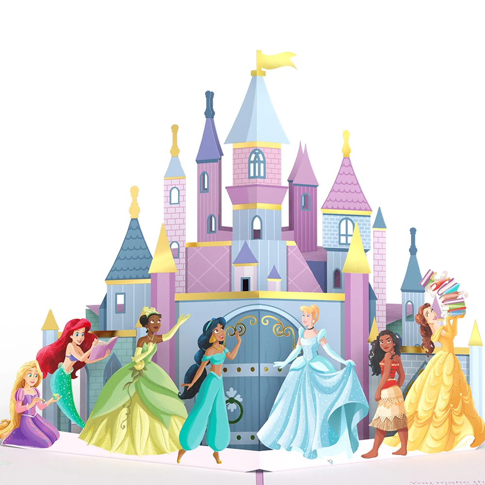 Lovepop Disney Princess You Make the Whole Kingdom Shine Pop-Up Card - Image 2