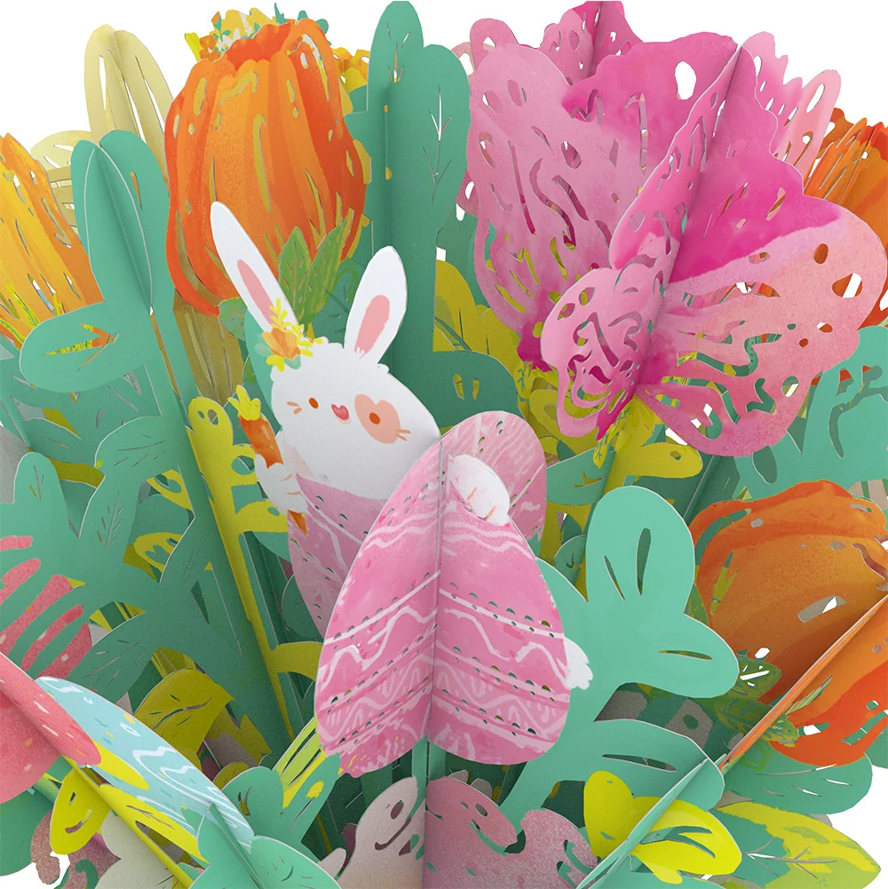 Lovepop Flower Easter Bouquet and Sentiment Set Vase - Image 3