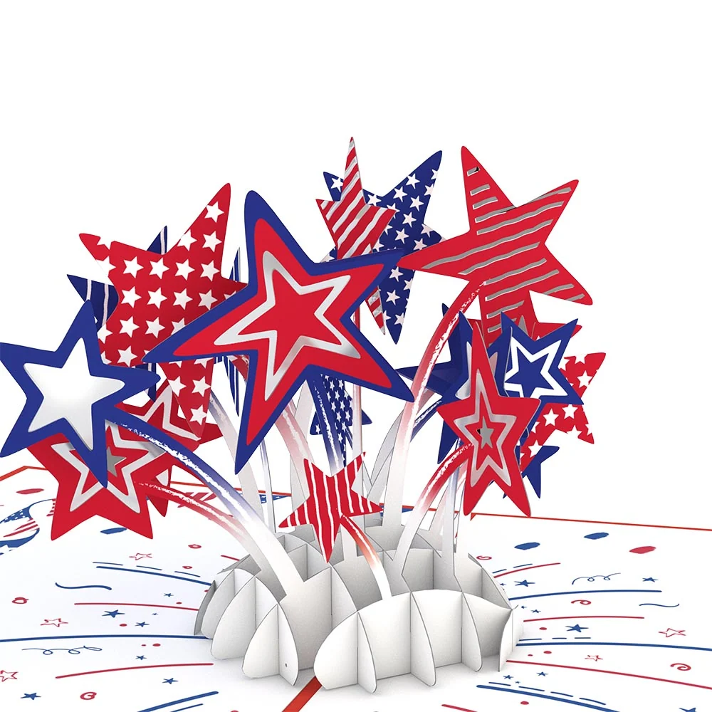 Lovepop Stars and Stripes Pop-Up Card - Image 2
