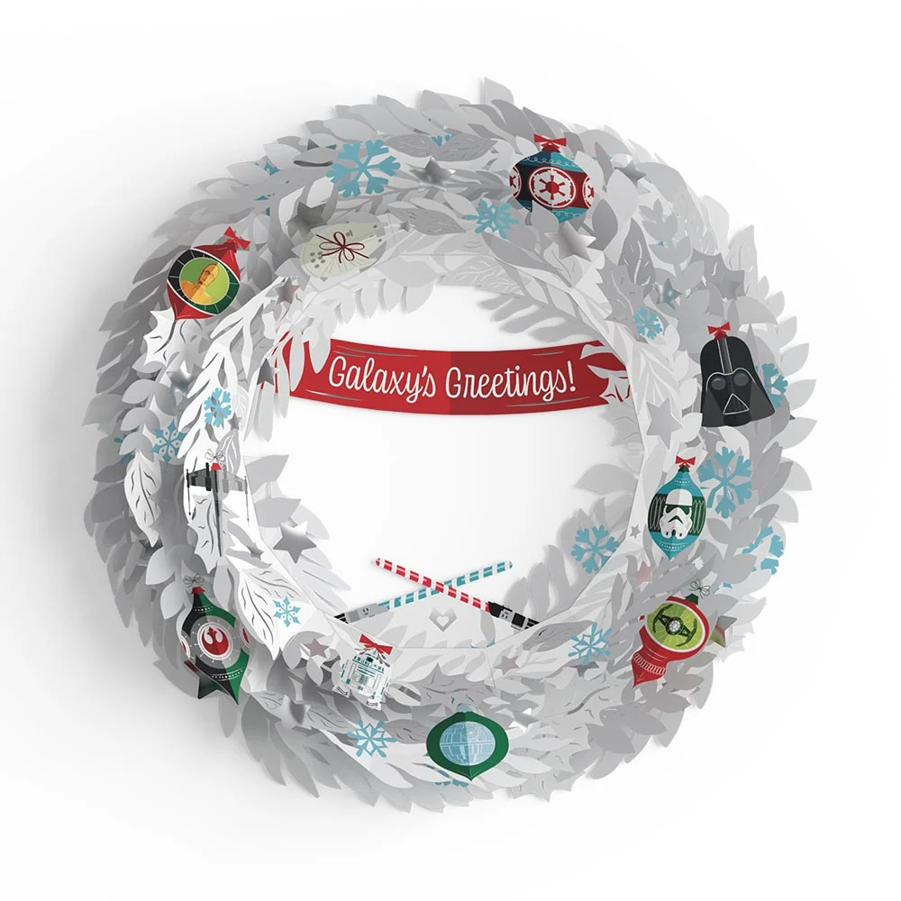 Lovepop Star Wars Galaxy's Greetings Wreath - Image 3