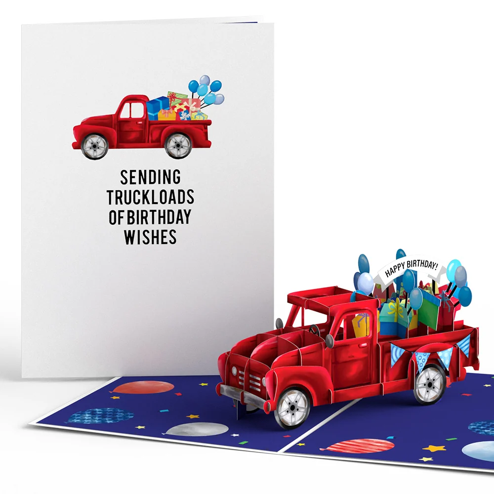 Lovepop Truckloads of Birthday Wishes Pop-Up Card Toy