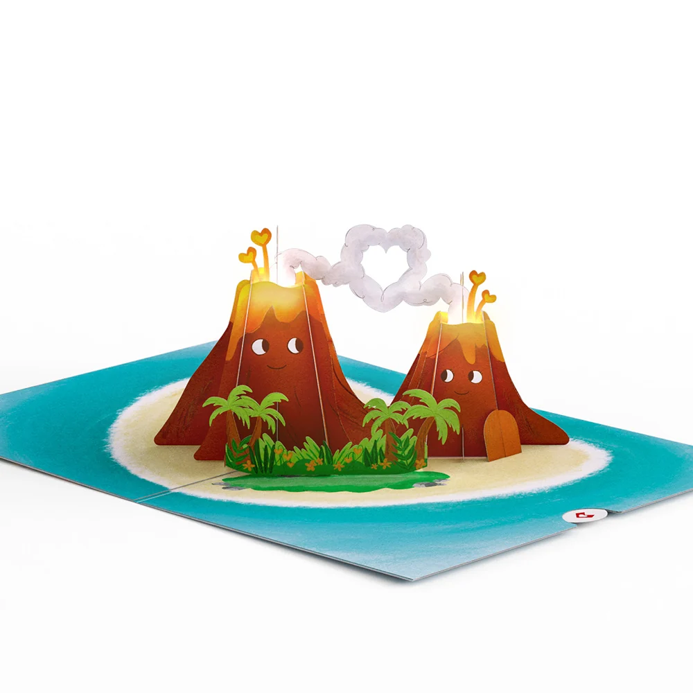 Lovepop I Lava You 30th Birthday Light-Up Pop-Up Card and Sentiment Set - Image 3