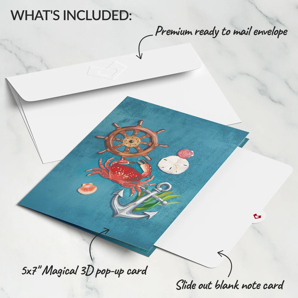 Lovepop Coastal Lighthouse Pop-Up Card - Image 5