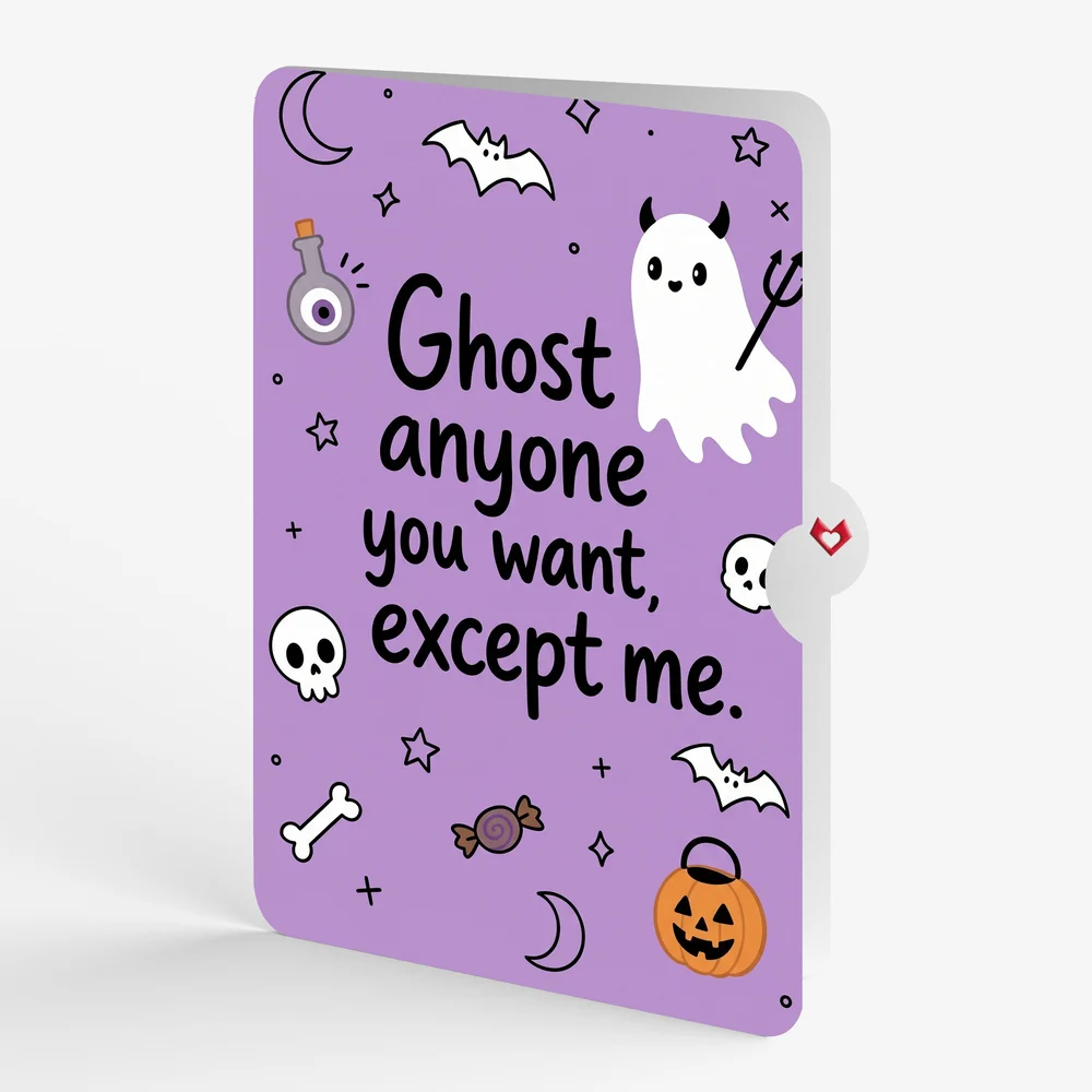 Lovepop 'Hey Boo' Ghosts Halloween Pop-Up Card and Sentiment Set - Image 4