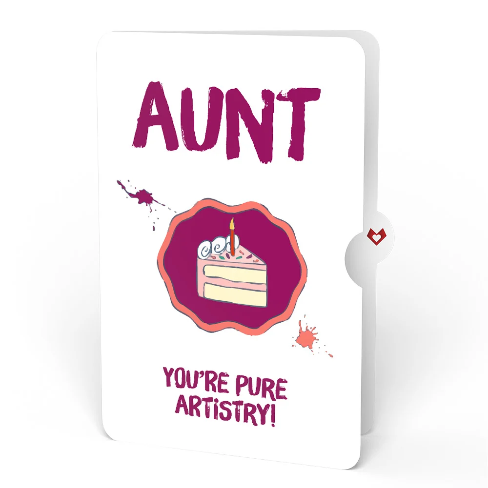 Lovepop Happy Birthday to a True Masterpiece Pop-Up Card and Sentiment Set for Aunt - Image 4