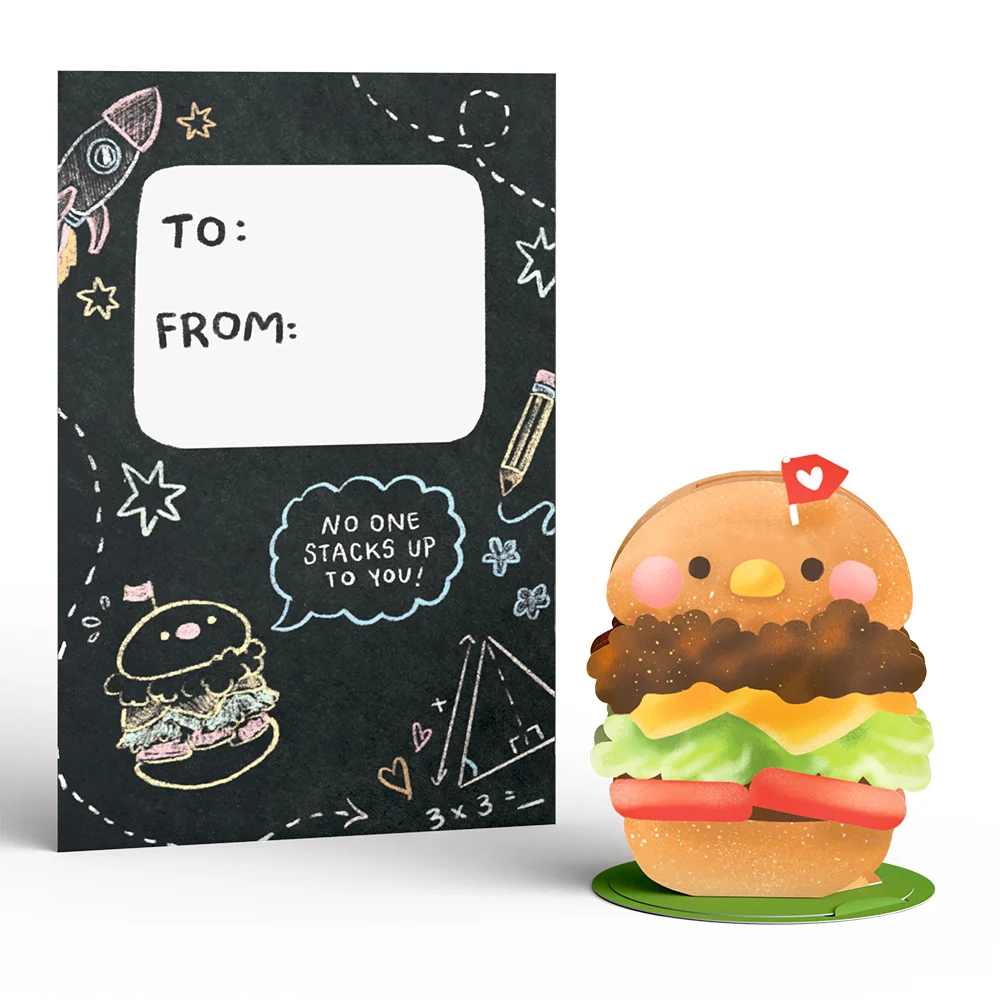 Lovepop Foodie Friends Valentine's Day Cards for Kids: Classroom 8-Pack - Image 10