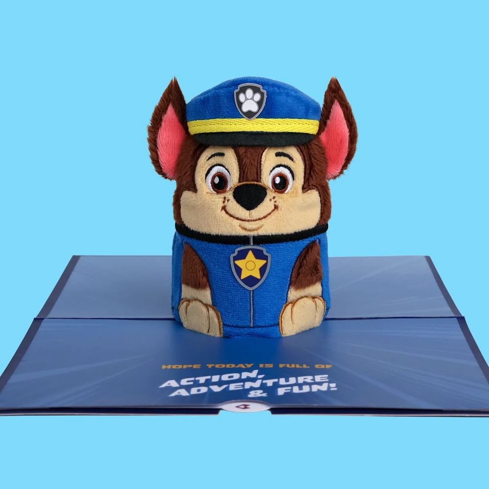 Lovepop PAW Patrol Chase 'Paws-itively Amazing' Plushpop Card - Image 4