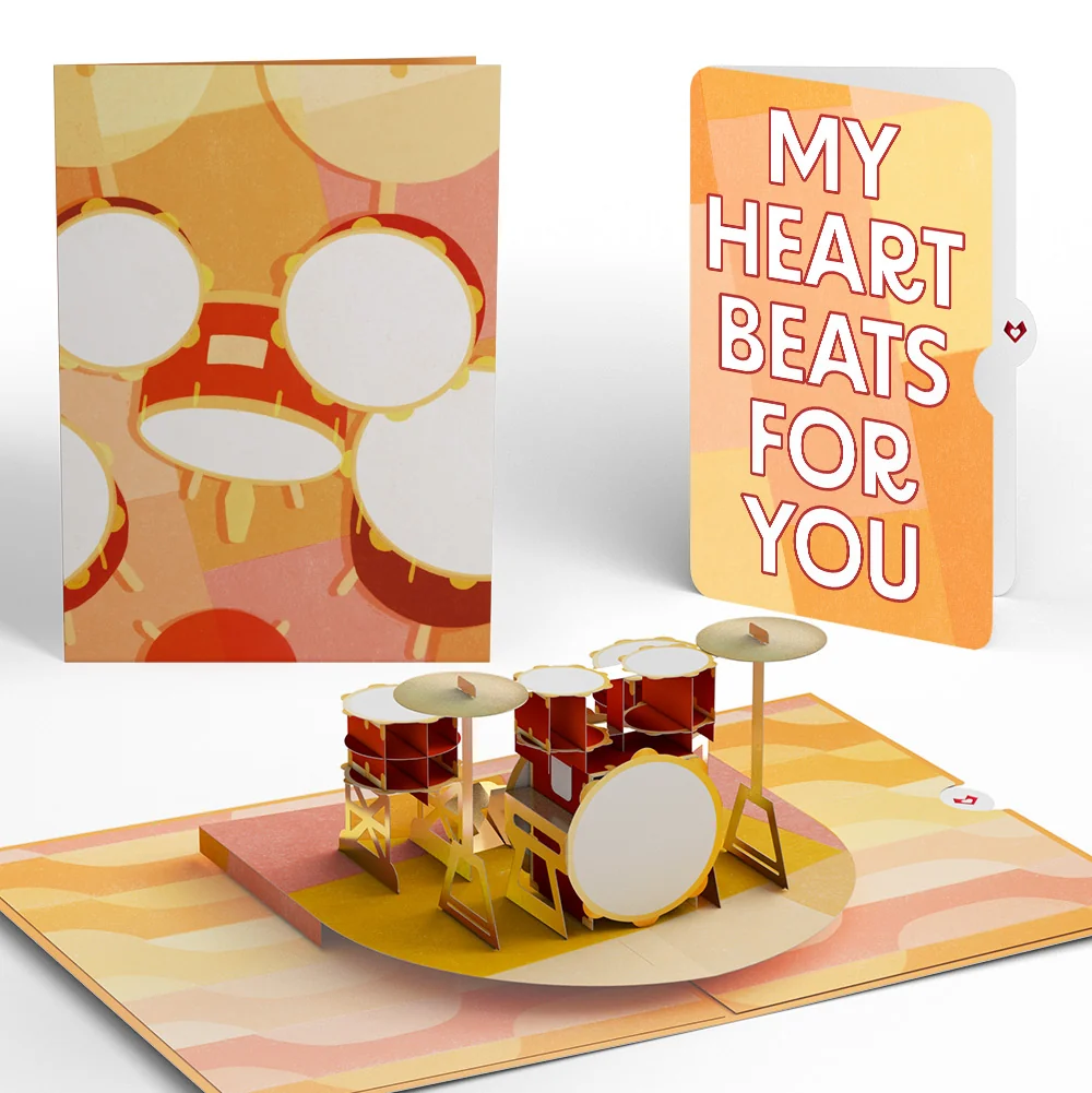 Lovepop Drum Kit Love Pop-Up Card and Sentiment Set