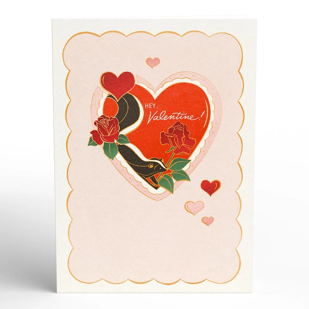 Lovepop Stinking Love You Skunk Valentine Pop-Up Card - Image 7