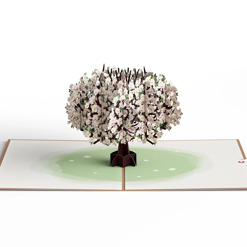 Lovepop Pink Magnolia Tree Pop-Up Card - Image 3