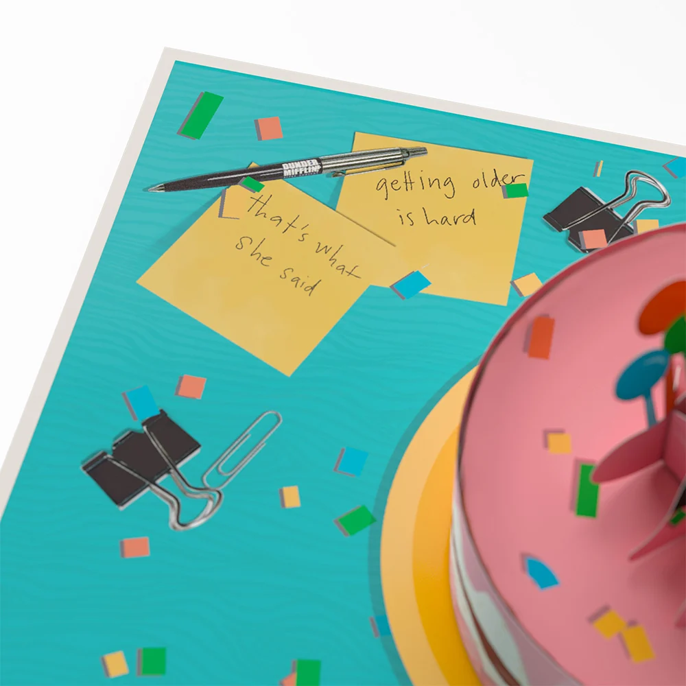 Lovepop The Office You're Old Birthday Pop-Up Card - Image 2