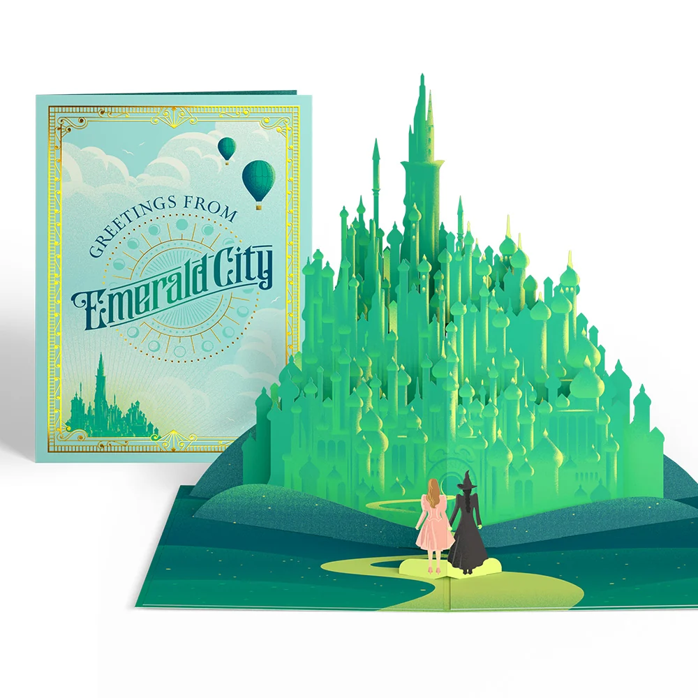 Lovepop Wicked Greetings from Emerald City Pop-Up Card
