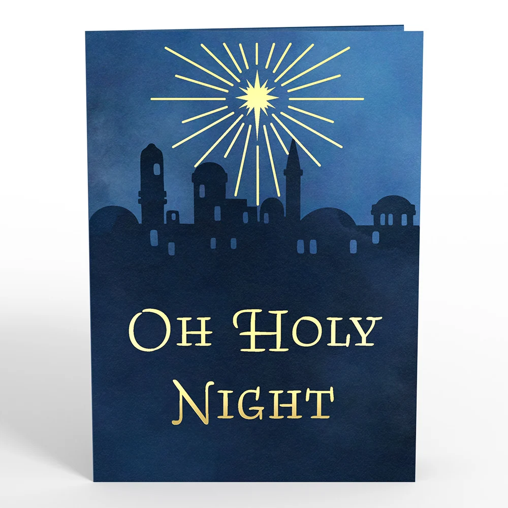 Lovepop Oh Holy Night Nativity Light-Up Pop-Up Card - Image 5