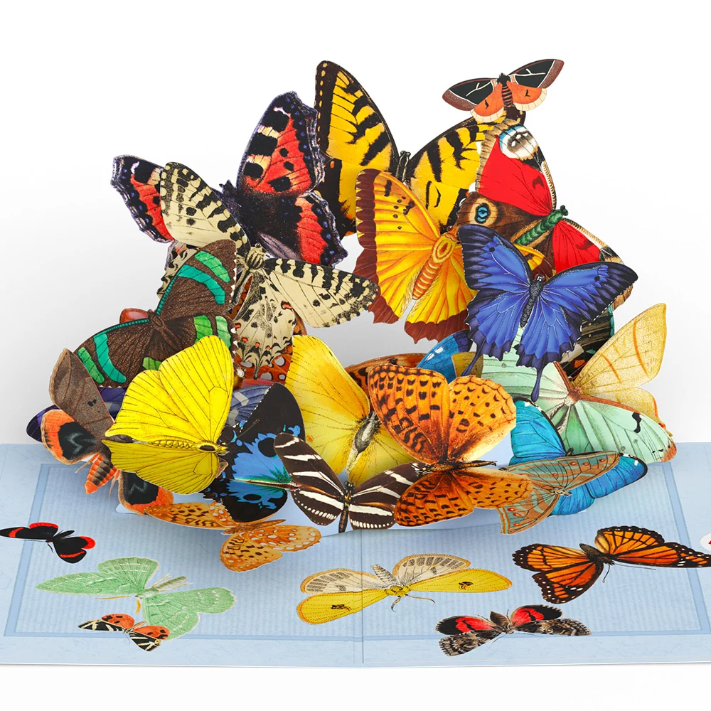 Lovepop Brilliant Butterfly Pop-Up Card and Bouquet Bundle - Image 4