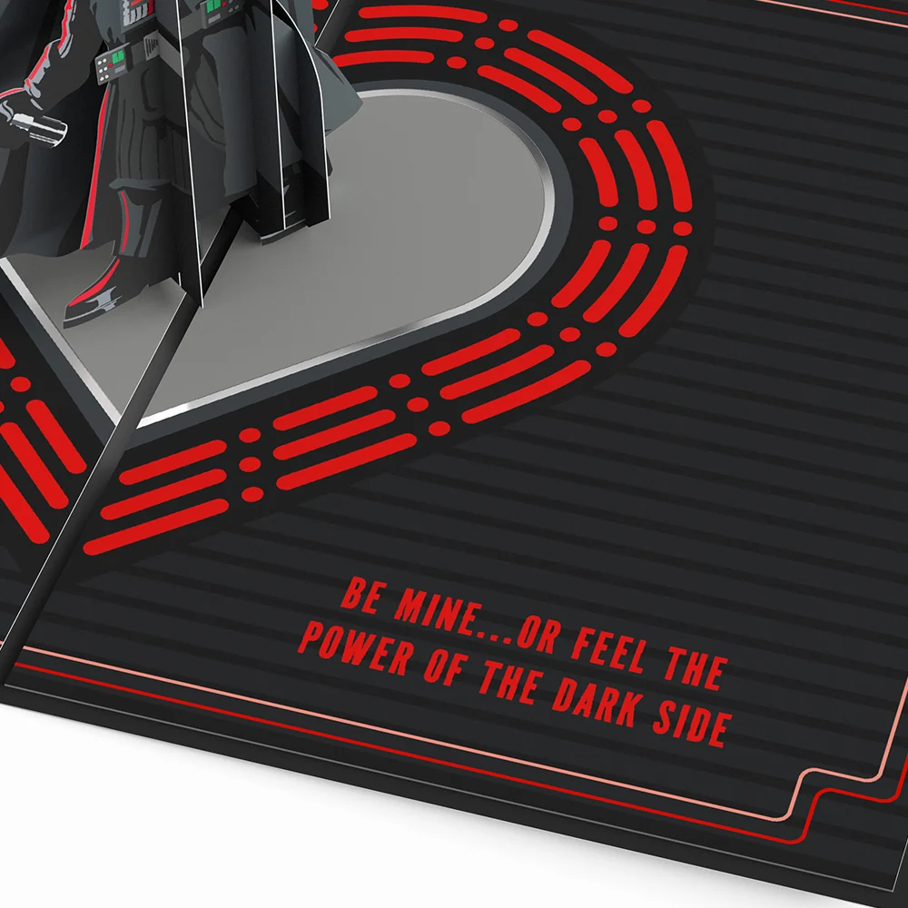 Lovepop Star Wars Darth Vader Be Mine Pop-Up Card - Image 3