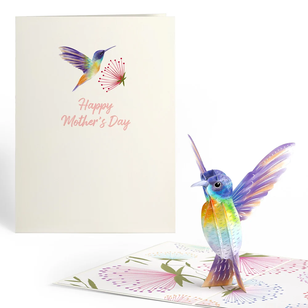 Lovepop Mother's Day Hummingbird Pop-Up Card