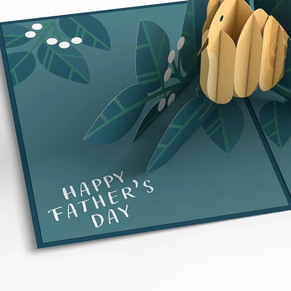 Lovepop Happy Father's Day Birds Pop-Up Card - Image 5