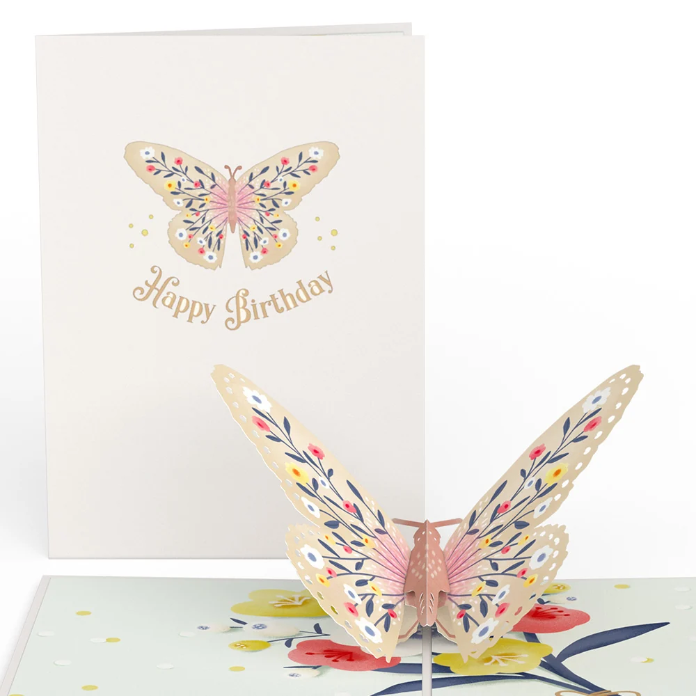 Lovepop Birthday Butterfly Pop-Up Card