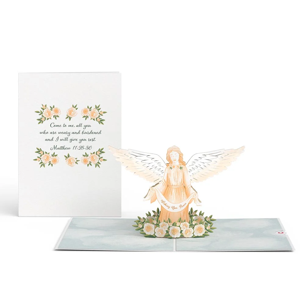 Lovepop Wishing You Peace Sympathy Pop-Up Card