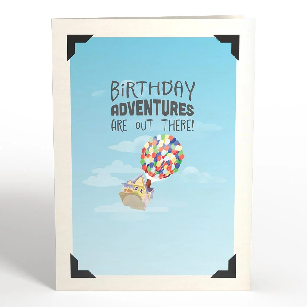 Lovepop Disney and Pixar Up Birthday Adventures Pop-Up Card & Bouquet Bundle - Image 4