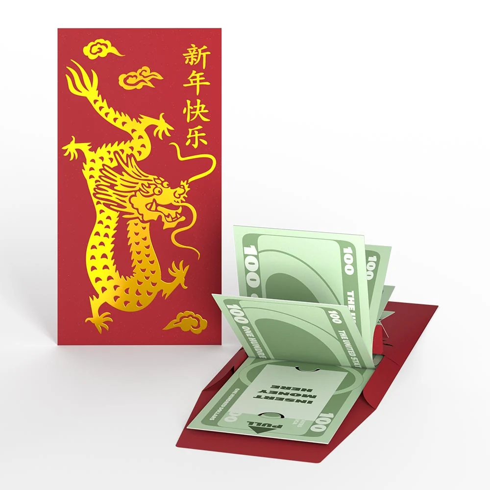 Lovepop Year of the Dragon Lunar New Year Money Holder