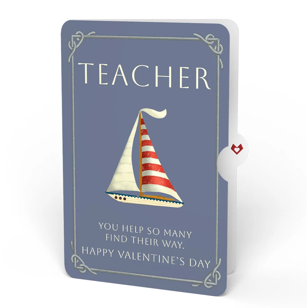 Lovepop 'Ahoy There' Valentine Plushpop Card and Sentiment Set for Teacher - Image 4