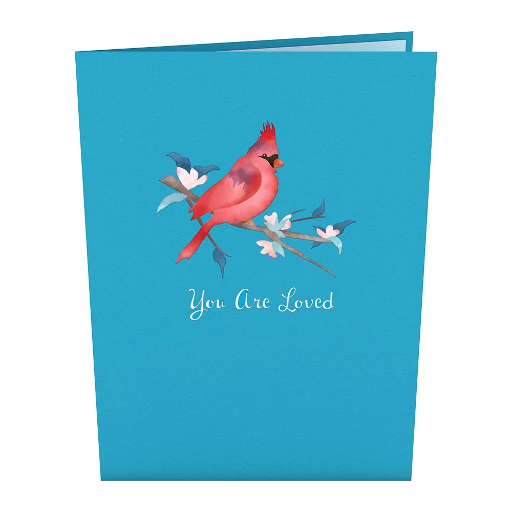 Lovepop Love Cardinal Pop-Up Card - Image 4