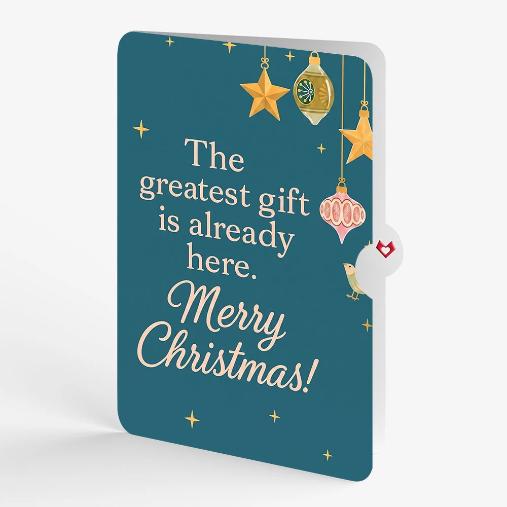 Lovepop Tis the Season Christmas Tree Pop-Up Card and Greatest Gift Sentiment Set - Image 4