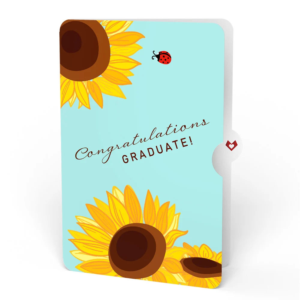 Lovepop Sunflower Bloom Graduation Pop-Up Card and Sentiment Set - Image 4