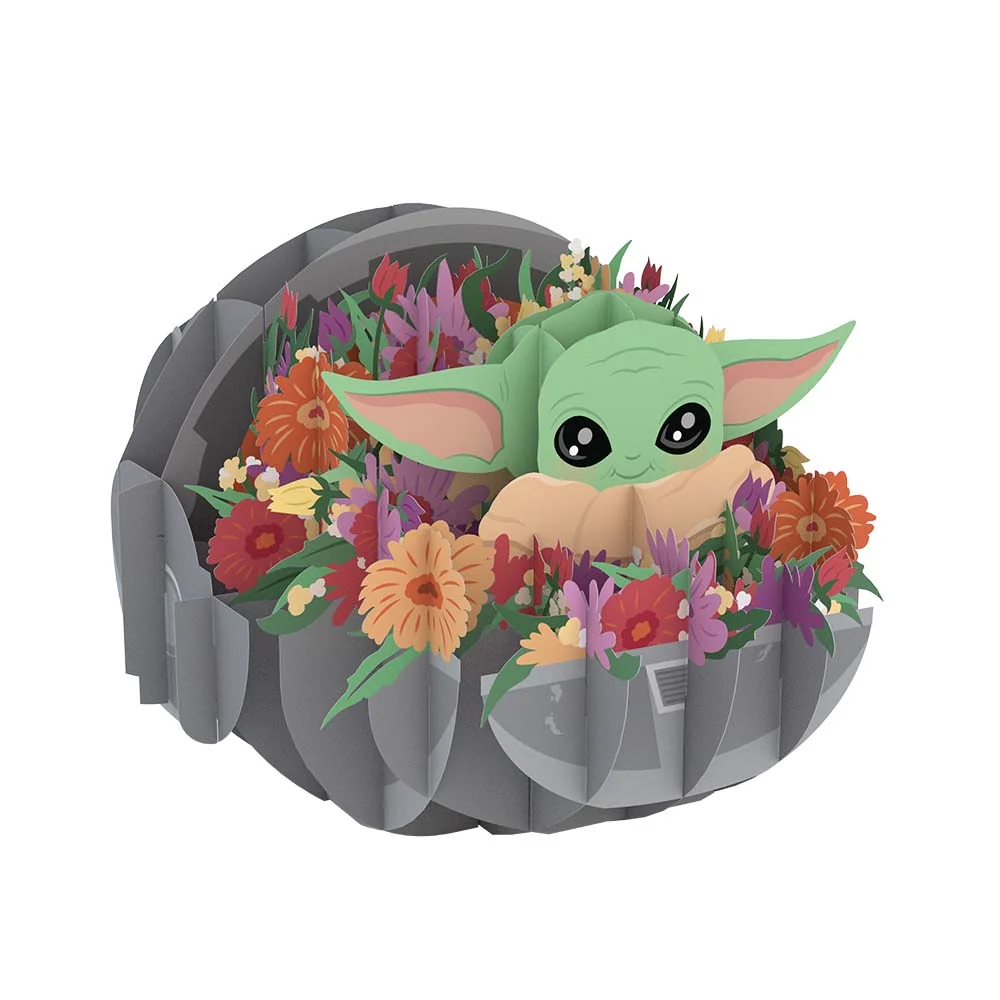 Lovepop Star Wars The Mandalorian Floral Grogu Giant Pop-Up Gift - Image 5