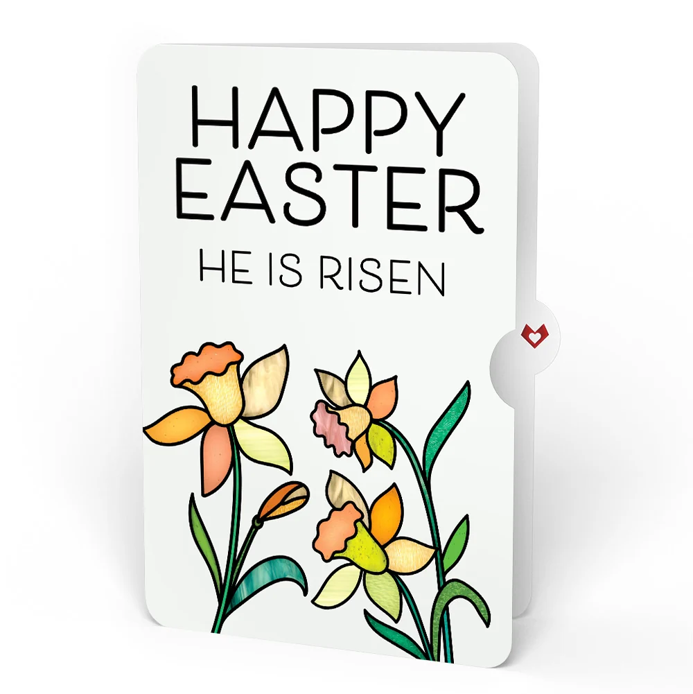 Lovepop Spring Chick Easter Plushpop Card and Garden Blooms He Is Risen Sentiment Set - Image 4