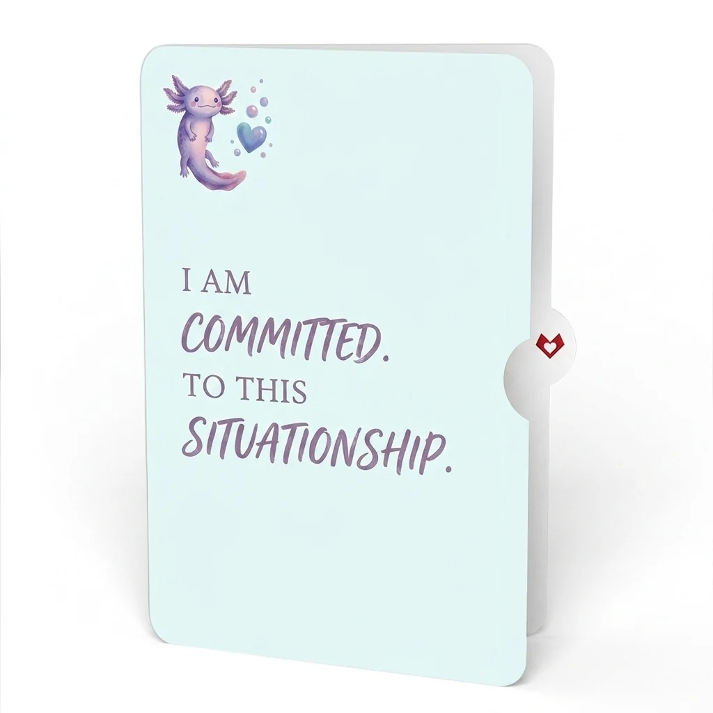 Lovepop Love You A-Lotl Pop-Up Card and Axolotl Heart Sentiment Set - Image 4