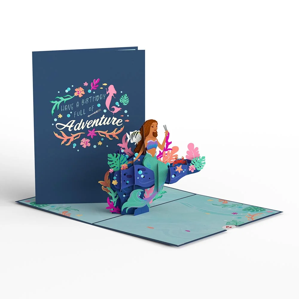 Lovepop Disney The Little Mermaid Birthday Adventure Pop-Up Card