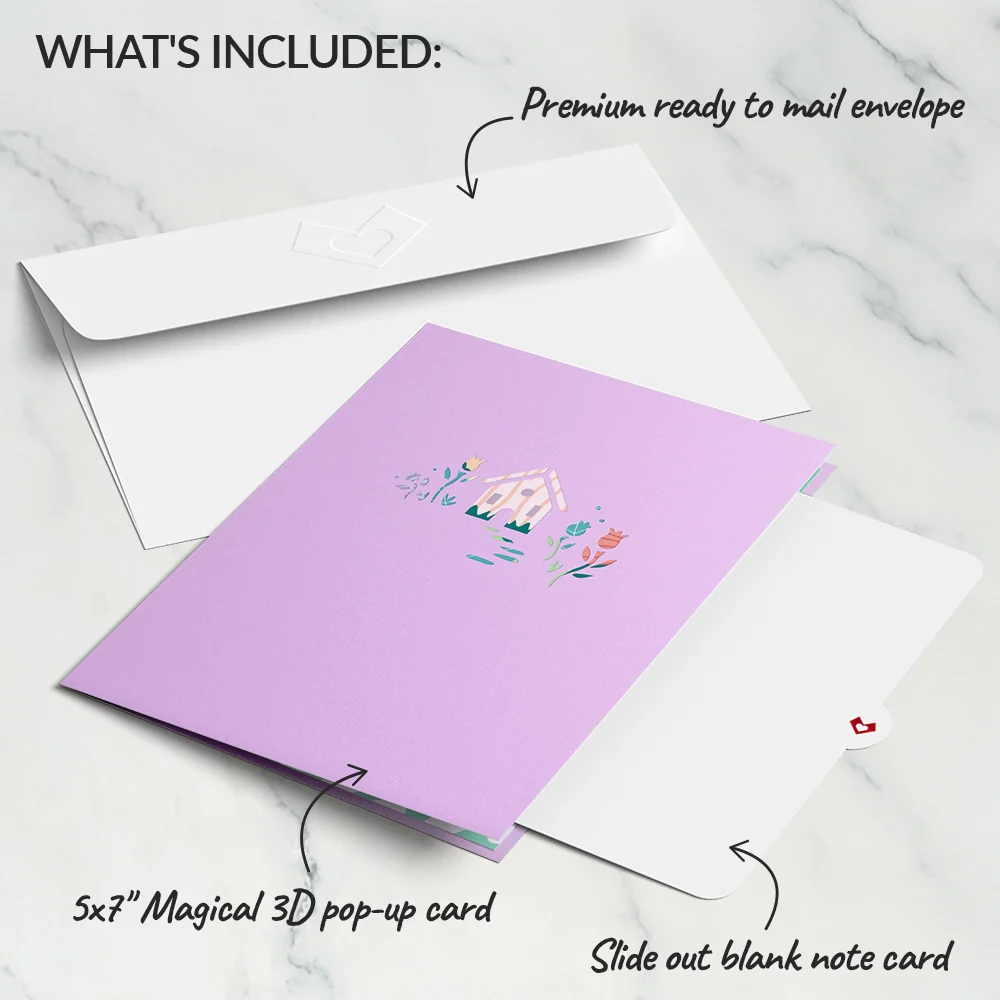 Lovepop Charming Cottage Pop-Up Card - Image 5
