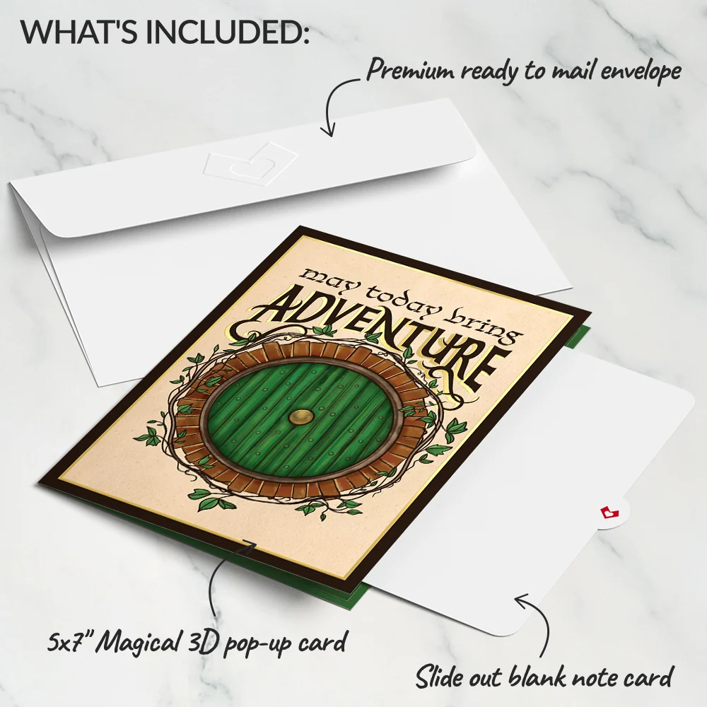 Lovepop The Lord of the Rings May Today Bring Adventure Pop-Up Card - Image 5