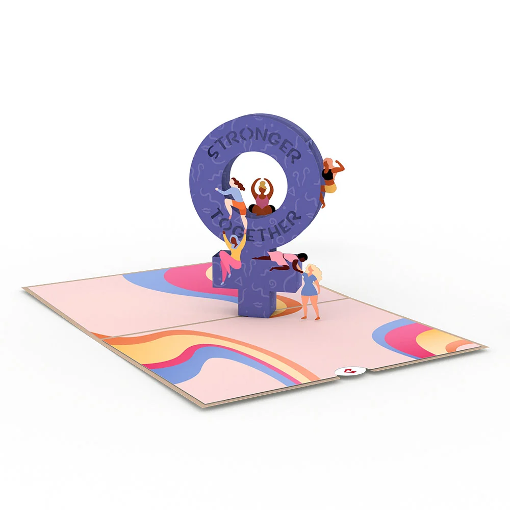 Lovepop Stronger Together Pop-Up Card