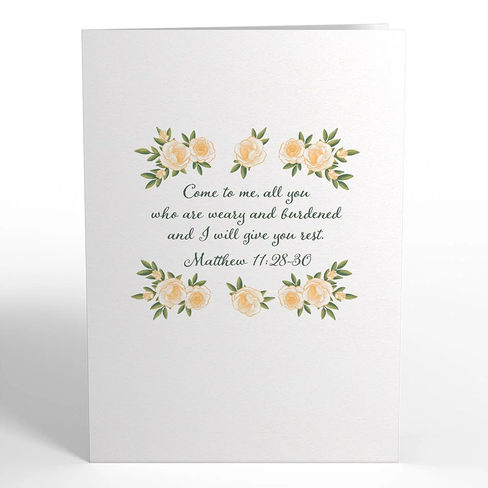 Lovepop Wishing You Peace Sympathy Pop-Up Card - Image 4