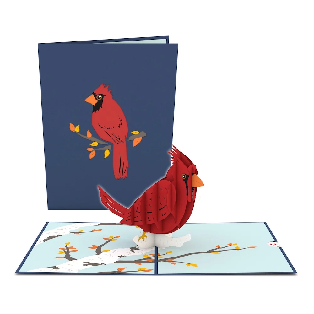 Lovepop Cardinal Pop-Up Card